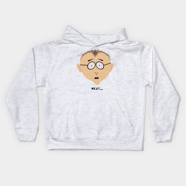 Mr. Mackey Mkay Kids Hoodie by Xanderlee7